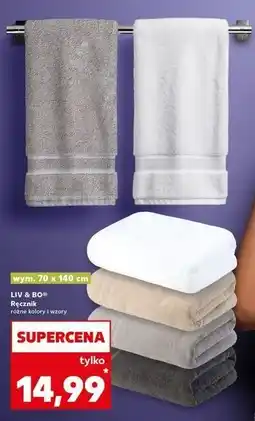 Kaufland Ręcznik 70 x 140 cm Liv & Bo oferta