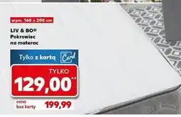 Kaufland Pokrowiec na materac 160 x 200 cm Liv & Bo oferta