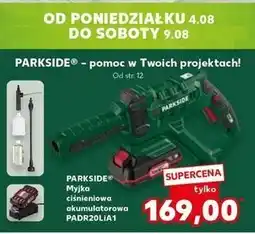 Kaufland Myjka ciśnieniowa akumulatorowa padr20lia1 Parkside oferta