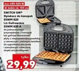 Kaufland Opiekacz do kanapek sswm 820 Switch On oferta