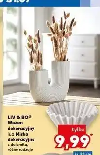 Kaufland Miska dekoracyjna Liv & Bo oferta