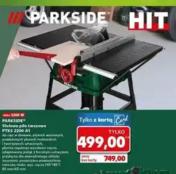 Kaufland Piła stołowa tarczowa 2200 w Parkside oferta