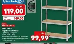 Kaufland Regał warsztatowy 180 x 90 45 cm Parkside oferta