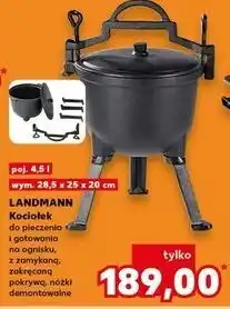 Kaufland Kociołek żeliwny 4.5 l 5000 Landmann oferta