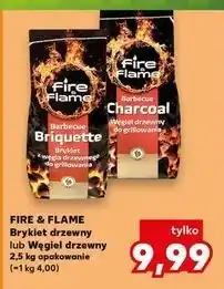 Kaufland Węgiel drzewny Fire & Flame oferta