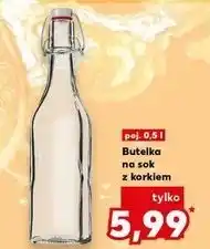 Kaufland Butelka na sok z korkiem 500 ml oferta