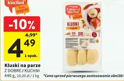 Intermarche Kluski na parze oferta