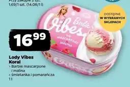 Netto Lody Vibes Koral mascarpone i malina Barbie oferta