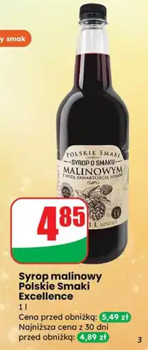 Dino Syrop malinowy Polskie Smaki Excellence oferta