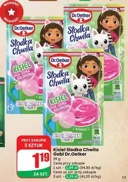 Dino Kisiel Słodka Chwila Gabi Dr.Oetker oferta