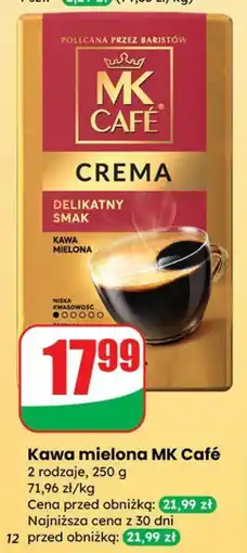 Dino Kawa mielona MK Café Crema oferta