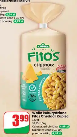 Dino Wafle kukurydziane Fitos Cheddar Kupiec oferta