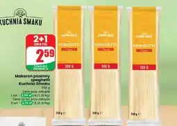 Dino Makaron pszenny spaghetti Kuchnia Smaku oferta