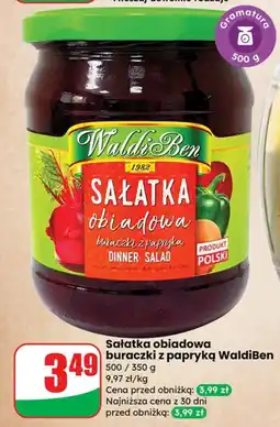 Dino Sałatka obiadowa buraczki z papryką WaldiBen oferta