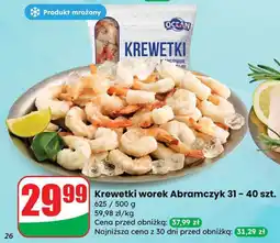Dino Krewetki worek Abramczyk 31-40 szt. Ocean oferta