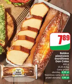 Dino Babka płaskowa waniliowa Dan Cake oferta