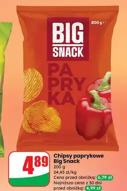 Dino Chipsy paprykowe Big Snack oferta