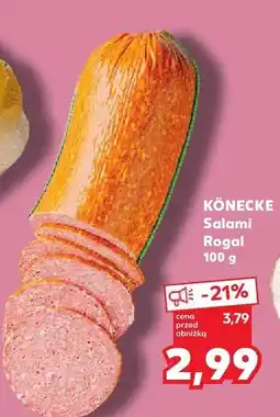 Kaufland Salami Rogal Könecke oferta