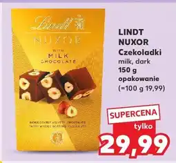 Kaufland Czekoladki Nuxor milk Lindt oferta
