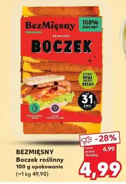 Kaufland Boczek roślinny Bezmięsny oferta