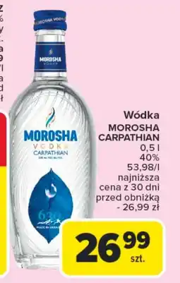 Carrefour Wódka Morosha oferta