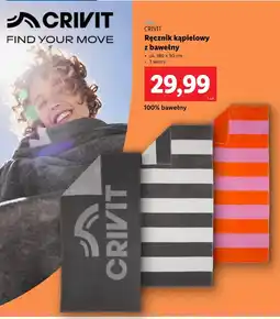Lidl Ręcznik kąpielowy Crivit oferta