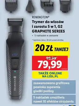 Lidl Trymer wielofunkcyjny Remington oferta