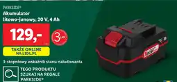 Lidl Akumulator Parkside oferta