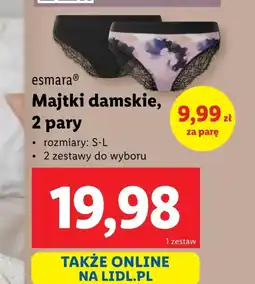 Lidl Majtki damskie OnLine oferta