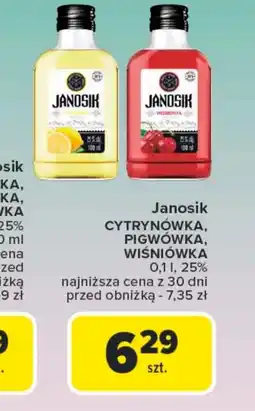 Carrefour Wódka smakowa Janosik oferta