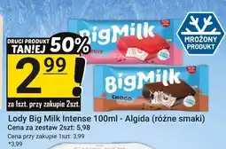 Hitpol Lody Big Milk Intense Algida oferta