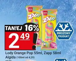 Hitpol Lody Orange Pop Algida oferta