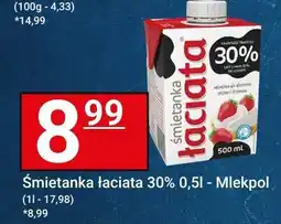Hitpol Śmietanka laciata 30% Mlekpol oferta