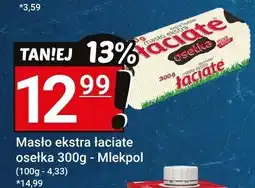 Hitpol Masło ekstra laciate Mlekpol oferta