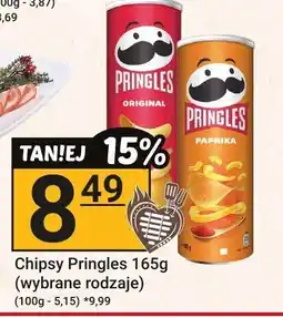 Hitpol Chipsy Pringles 165g (wybrane rodzaje) oferta