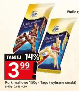 Hitpol Rurki waflowe Tago 150g (wybrane smaki) oferta