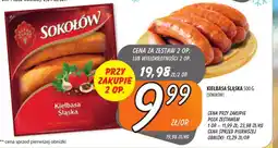 Społem Szczecin Kiełbasa Sląska Sokołów oferta