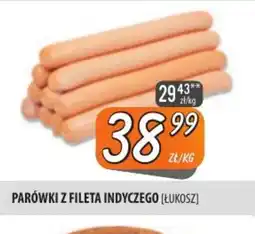 Społem Szczecin Parówki z fileta indyczego [Lukosz] oferta