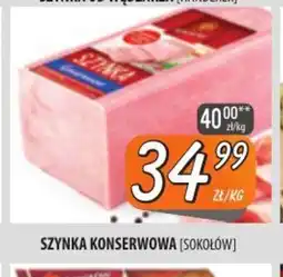 Społem Szczecin Szynka konserwowa Sokołów oferta
