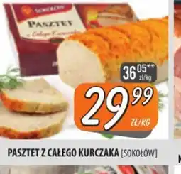 Społem Szczecin Pasztet z całego kurczaka Sokołów oferta