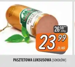 Społem Szczecin Pasztetowa luksusowa Sokołów oferta