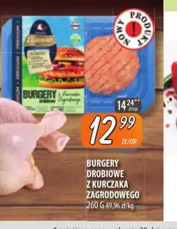 Społem Szczecin Burgery drobiowe z kurczaka Zagrodowego oferta