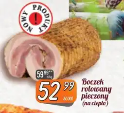 Społem Szczecin Boczek rolowany pieczony oferta