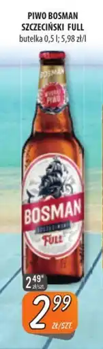 Społem Szczecin Piwo Bosman Szczeciński Full oferta