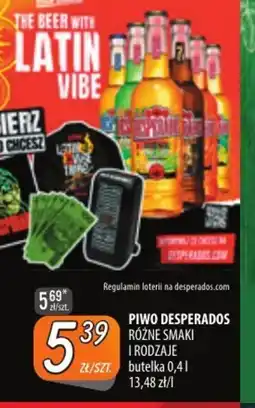 Społem Szczecin Piwo Desperados oferta