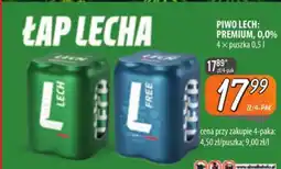 Społem Szczecin Piwo Lech oferta