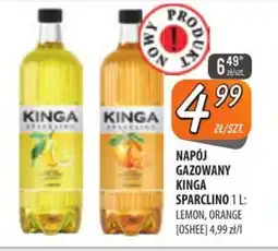 Społem Szczecin Napój gazowany Kinga Sparclino oferta
