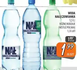Społem Szczecin Woda Nałęczowianka oferta