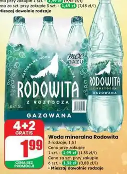 Dino Woda mineralna RODOWITA oferta