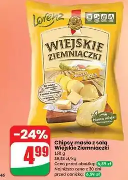 Dino Chipsy masło z solą Wiejskie Ziemniaczki oferta